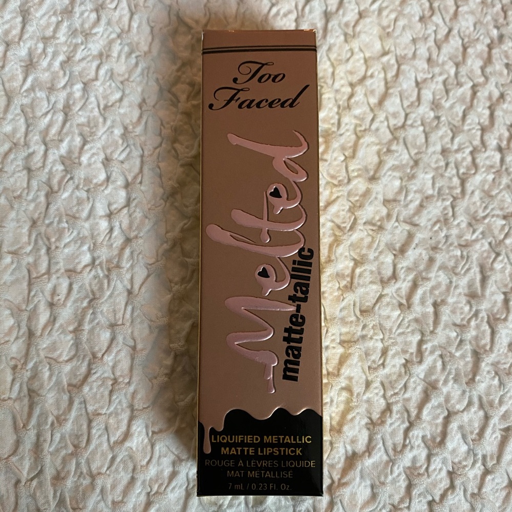 New Too Faced Melted Metallic Liquid Lip Stick